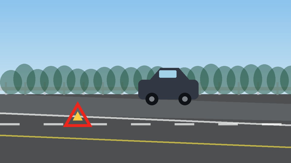海淀道路故障安全等待现场图